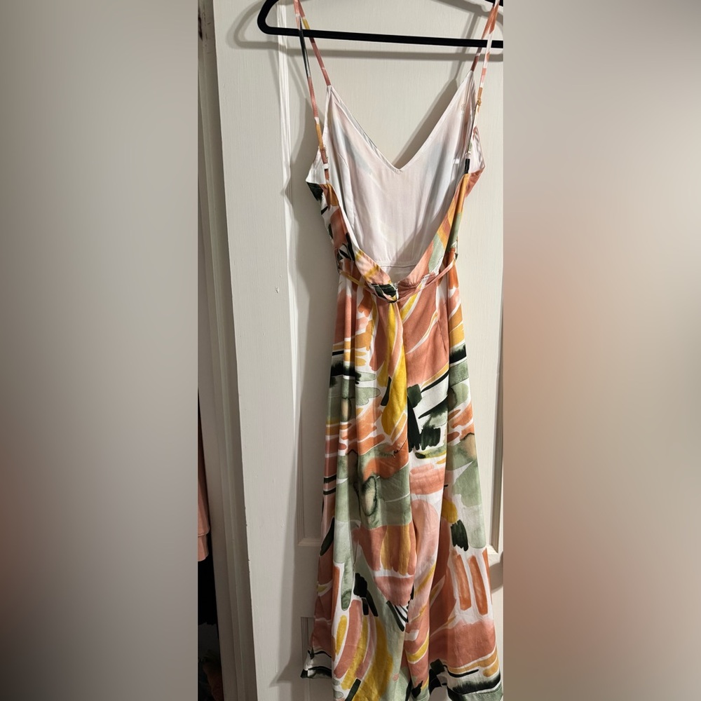 Multicolor Abstract Jumpsuit - Picture 2 of 2